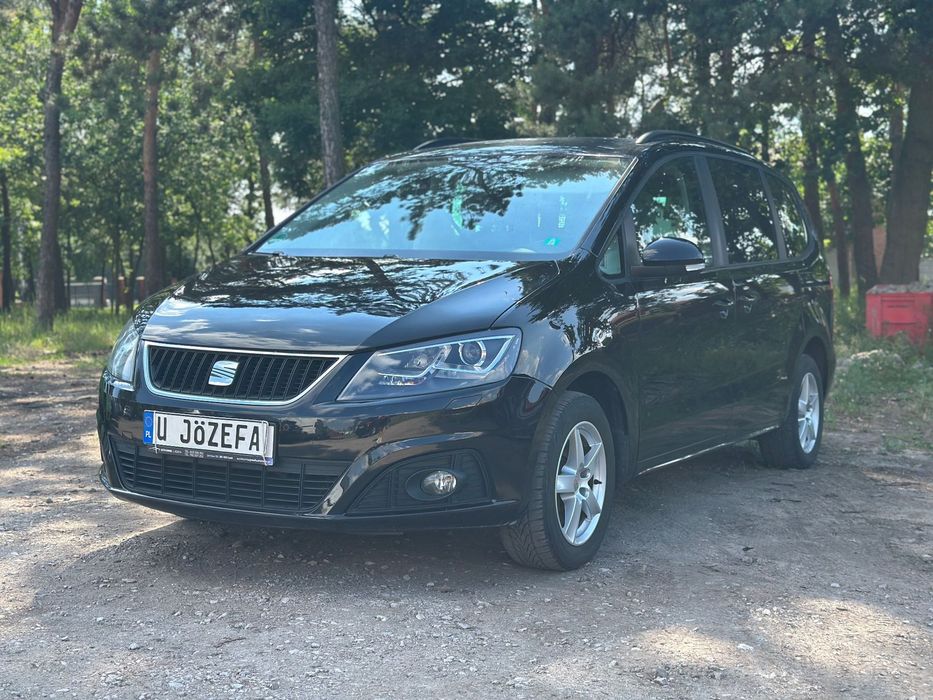 Seat Alhambra 7 miejsc | Zarejestrowany w PL | Bardzo dobrze wyposażony | CommonRail