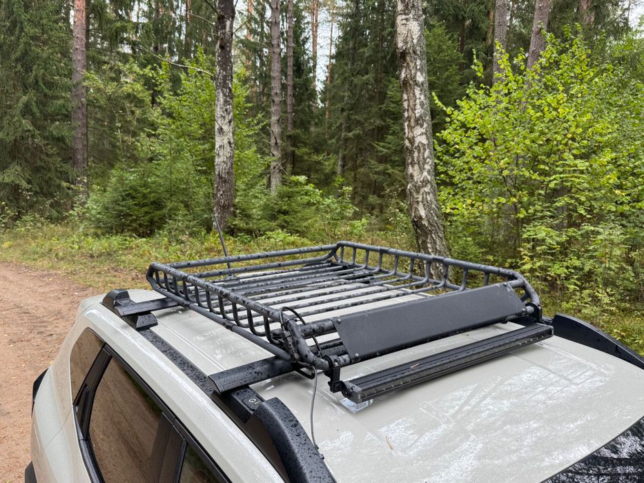 MaxxHaul 70115 – stalowy bagażnik dachowy 117×91×10 cm