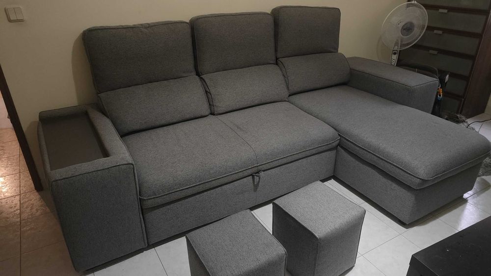 Sofá cama chaise long