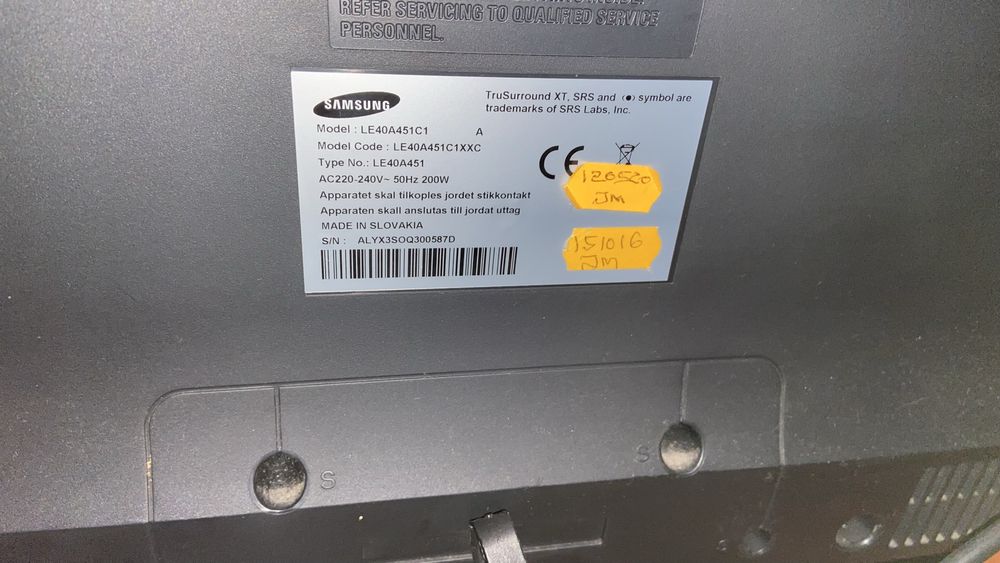 TV Samsung  LE40A451C1