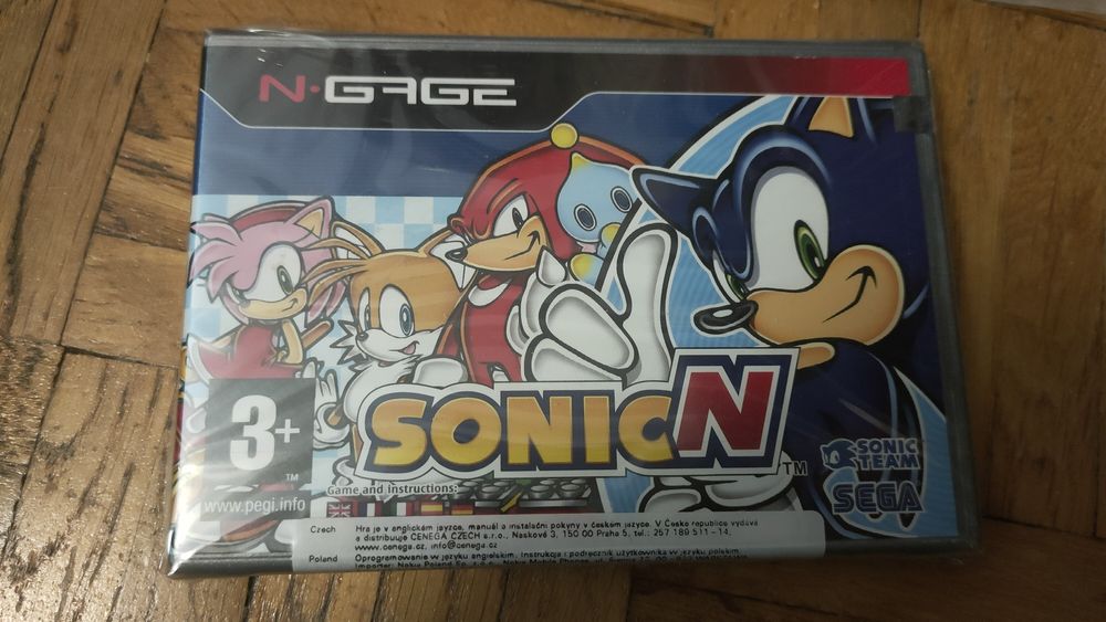 Gra Sonic N Nokia N Gage (NOWA) NGage