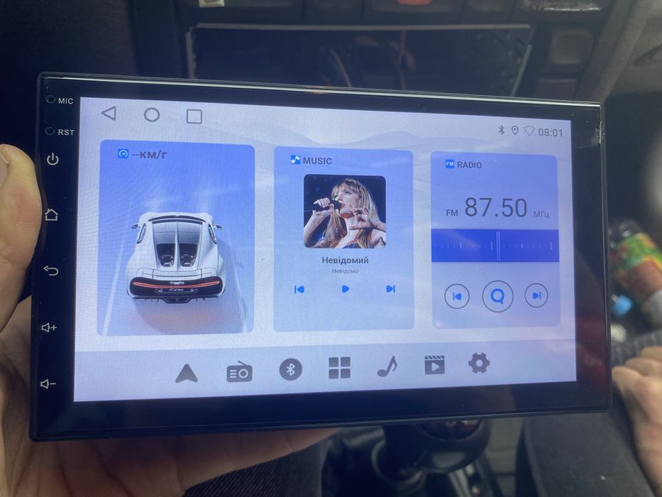 2din android carplay універсальна магнітола 2/64