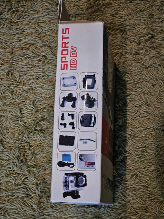Câmara de ação 1080p Full HD