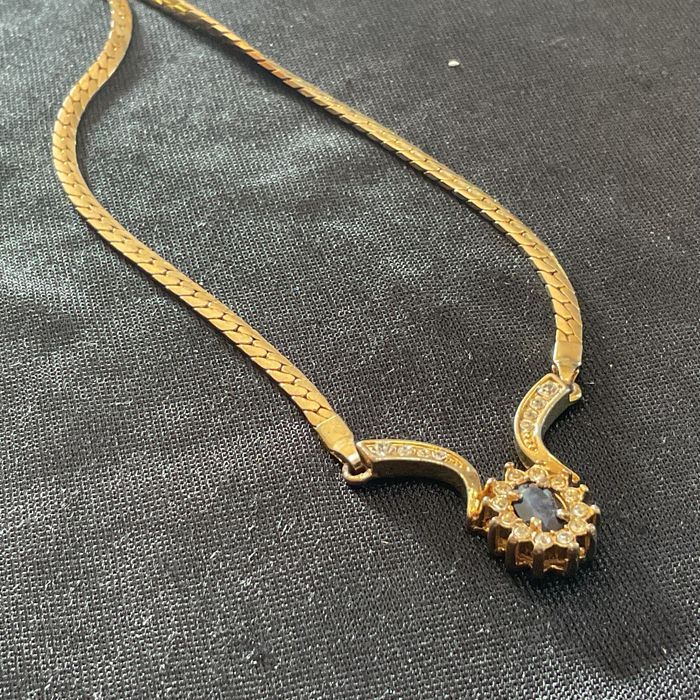 Colar peça vintage 46 cm