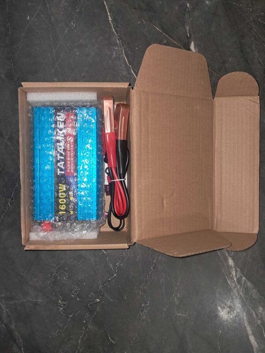 Перетворювач напруги інвертор Tataliken 1000W 12-220V Чистий синус