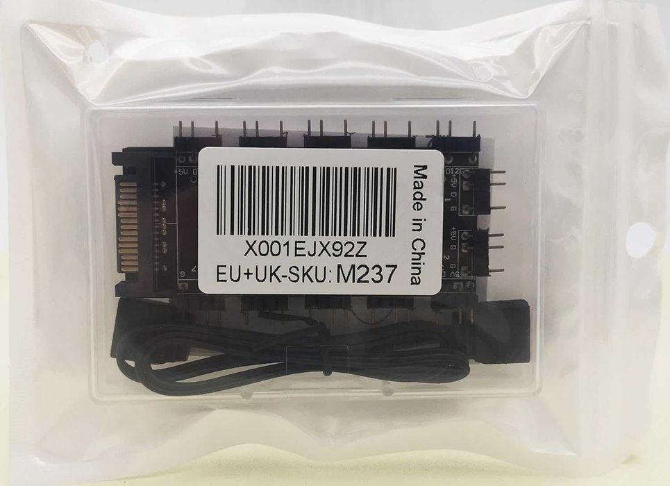 Rozdzielacz/Hub SATA 11x aRGB 3PIN 5V.
