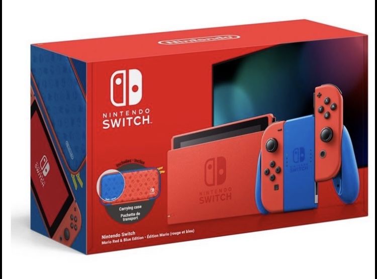 Nintendo Switch Edição Mario GARANTIA