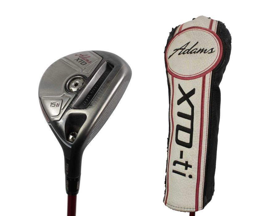 3 WOOD Adams XTD Ti kij do golfa golfowy R-flex regular regulowany