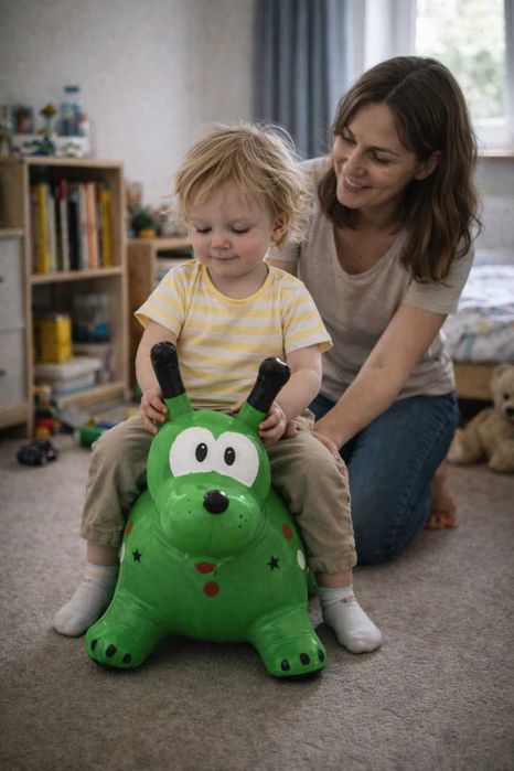 Skoczek dla dziecka Pies Pluto | Skacząca zabawka 2-5 lat