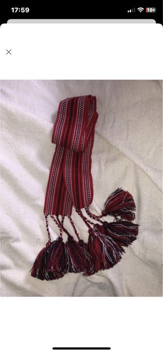 Сучасний пояс - ткана крайка, ручна робота