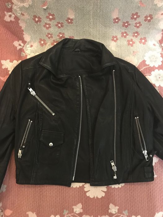 Шкіряна куртка Dolce&Gabbana