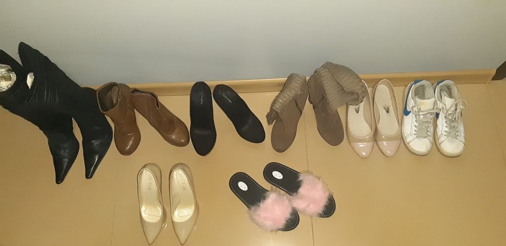 Buty paka XXL r.36 8szt.za 50zl stan db/bdb