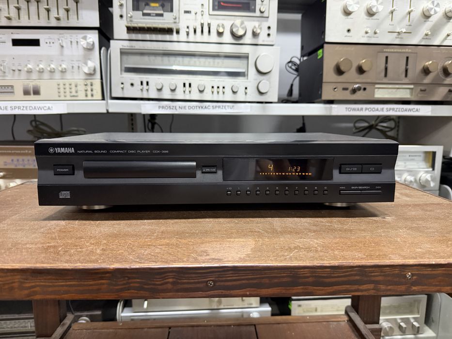 ‼️ Yamaha CDX-396 – Odtwarzacz CD Hi-Fi z 24-Bitowym Przetwornikiem DAC, Wyjściem Cyfrowym i Naturalnym Brzmieniem Yamaha | Audio Room