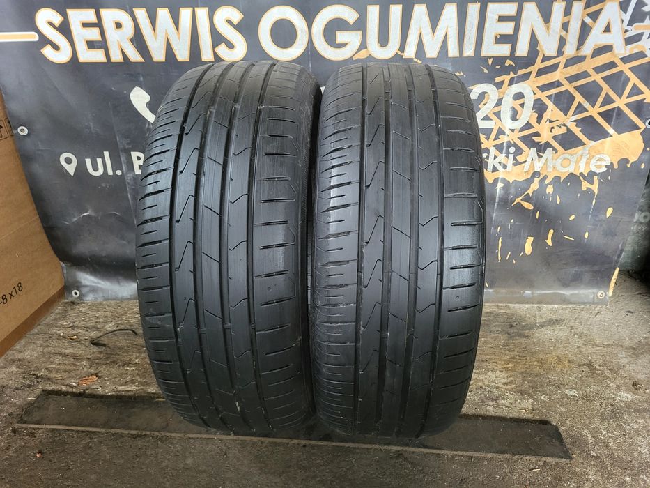 Opony letnie 215/55/17 Hankook 25rok 6mm