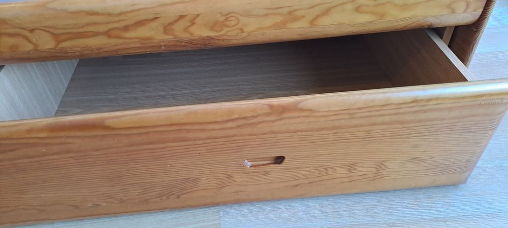 Cama de solteiro pinho maciço