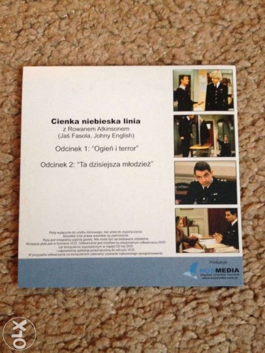 Rowan Atkinson Cienka Niebieska Linia Odcinek 1 i 2 VCD