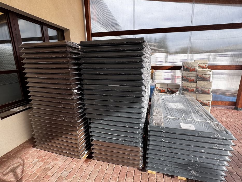 drzwi metalowe Hormann 100 L/P grafitowe RAL 7016 zewnętrze ocieplane