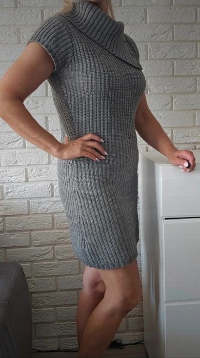 Sweter/tunika 30% wełna