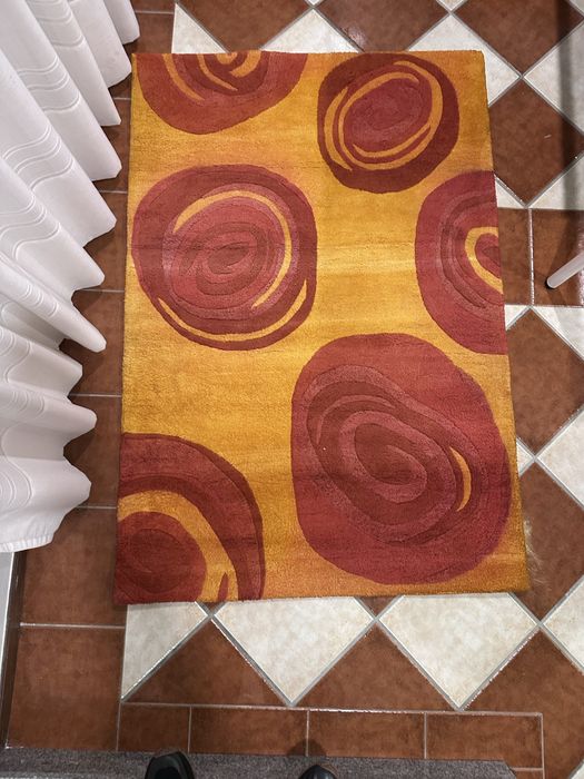 Tapete com padrão abstrato