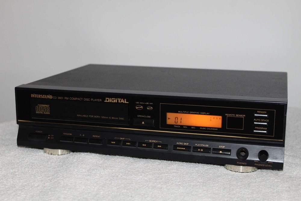 INTRSOUND CD 3601 RM Odtwarzacz płyt cd szer. 36 audiofilski Wysyłka