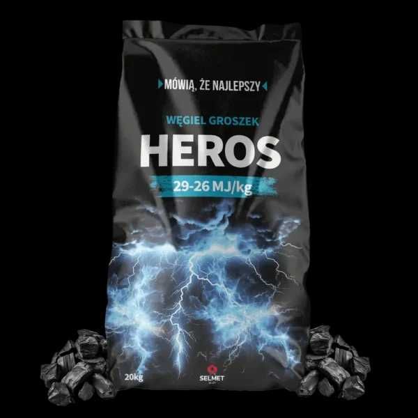 Węgiel Groszek Workowany – Heros – 1000kg