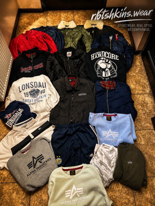 кофты Hardcore United, lonsdale, Alpha industries