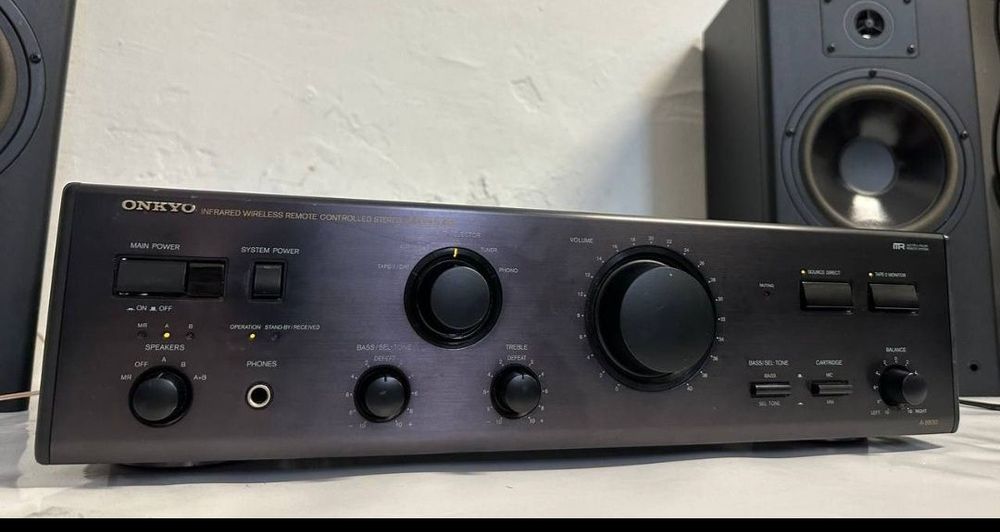 Wzmacniacz stereo Onkyo A-8830, 2*109 Watt, Japan