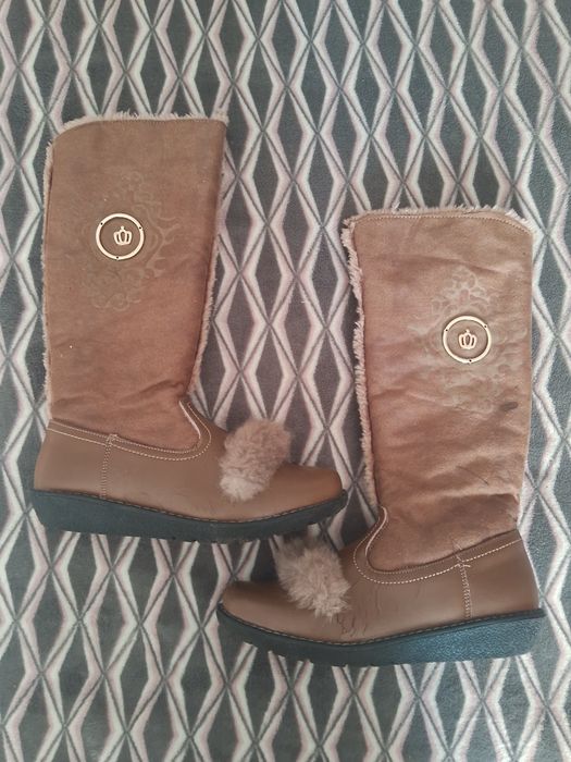 Чоботи зимові для дівчинки 36 розмір