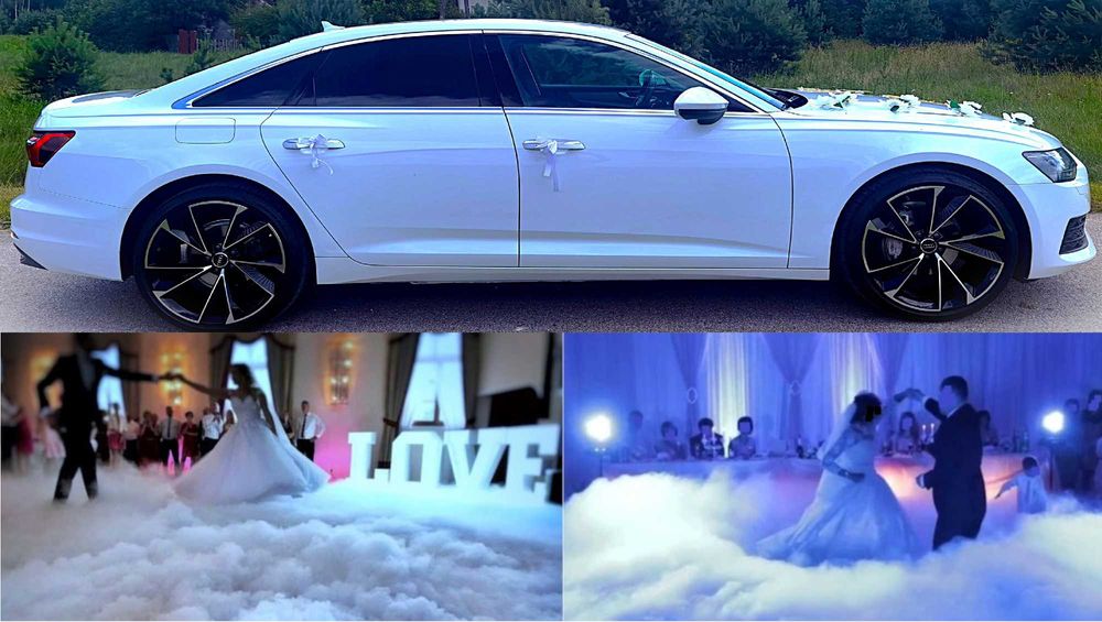 Taniec w chmurach Audi A6 do ślubu 500zł