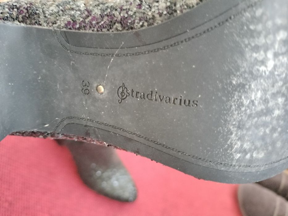 Botas com lantejoulas 39