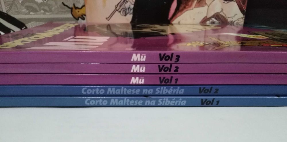 As aventuras de Corto Maltese na Siberia e Mu (ou Atlântida)