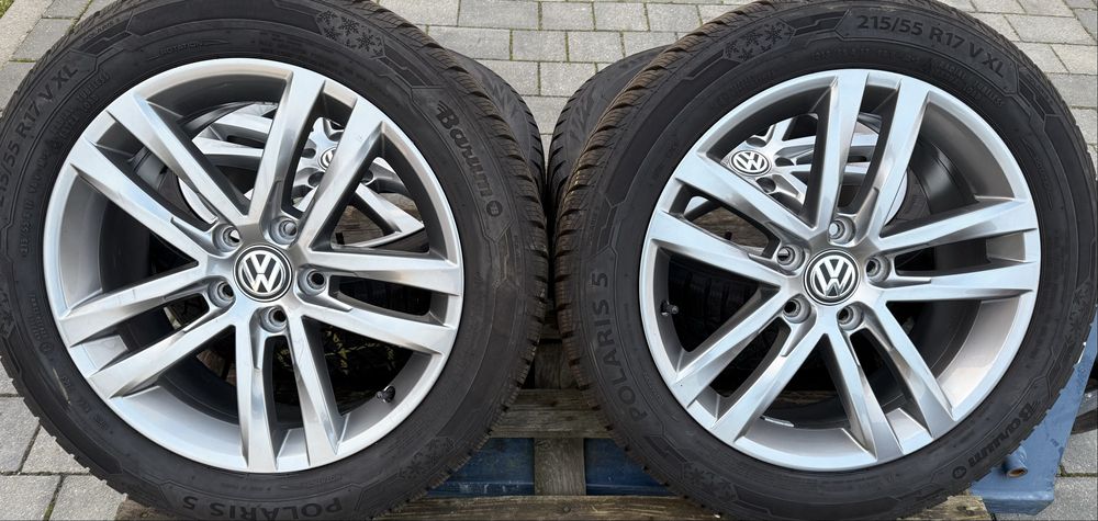 Felgi Volkswagen Salvador Touran Passat Sharan T-Roc 5x112 215/55R17