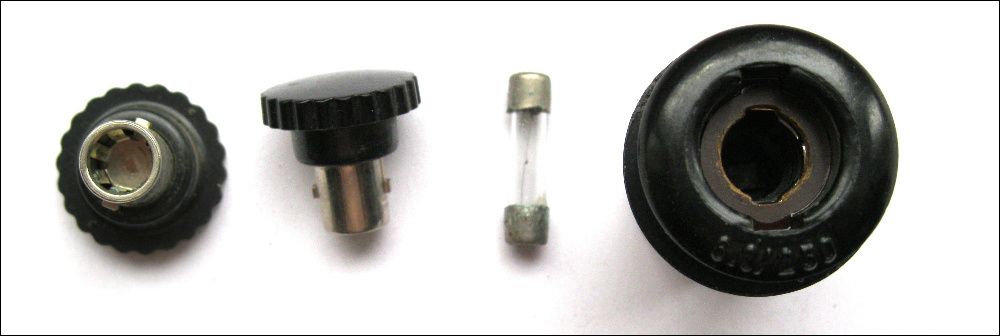 Держатели предохранителей