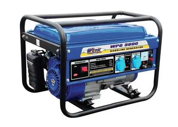 Генератор бензиновий Верк WPG3600  (2.5 кВт)