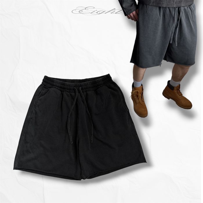 Sweatshorts широкі спортивні шорти baggy спортивки Jaded London type archive архив opium baggy loose fit шорты flared y2k sk8 racer kanye distressed
