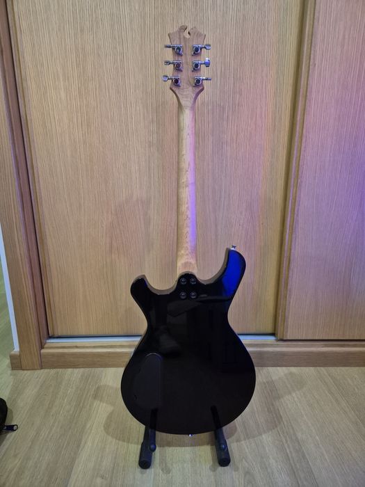 Guitarra elétrica estilo PRS + saco