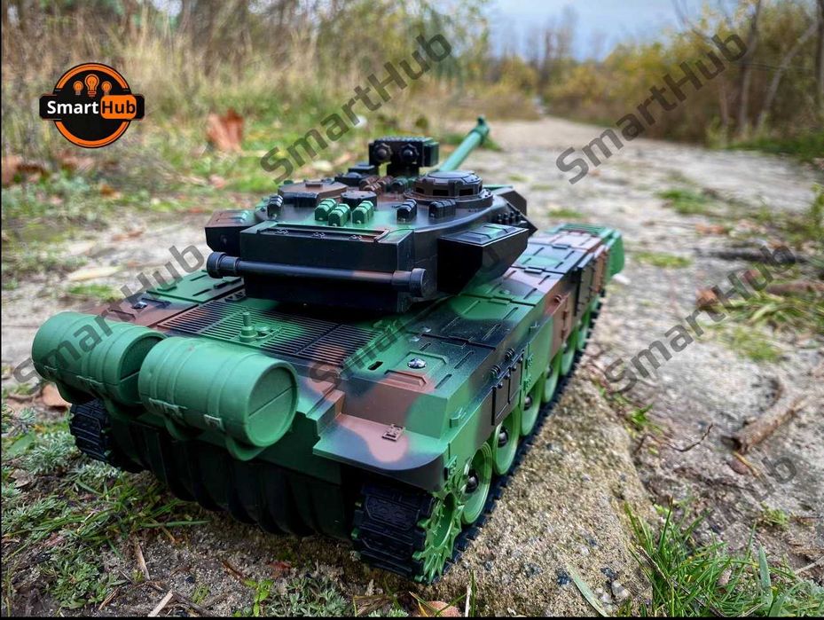 Танк "Т-84" на радіокеруванні. Танк на пульті управління, акумуляторі