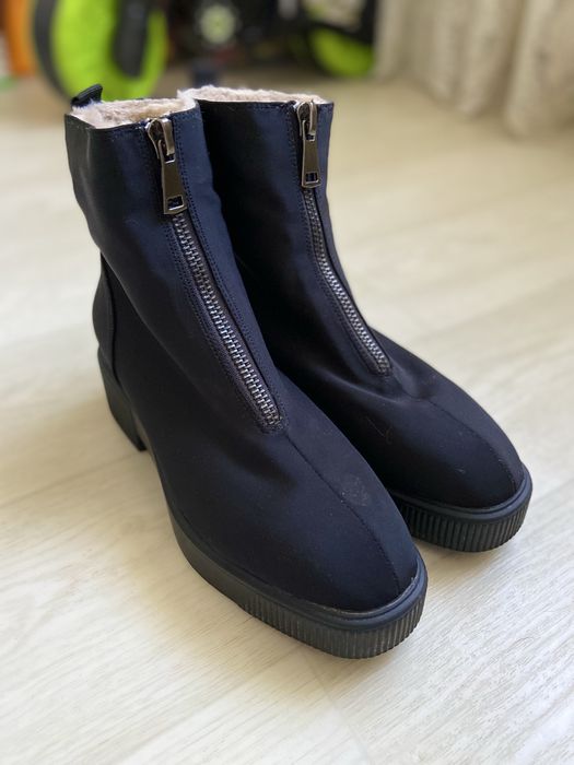 Утеплённые ботильоны