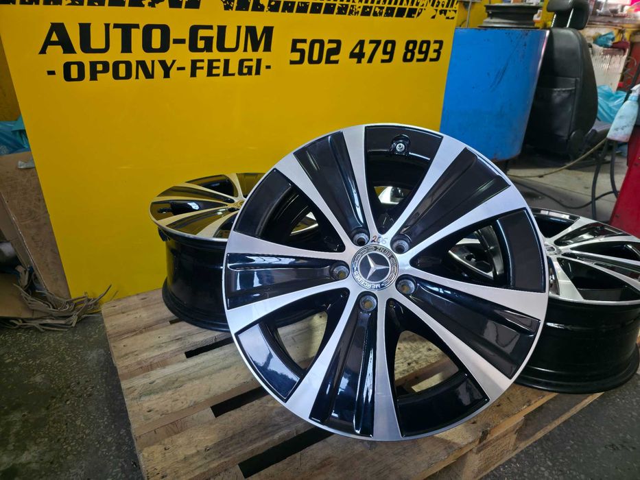 Alufelgi 5x112 18 Mercedes-Benz Dwie Szerokości 2x8J 2x9J ET42 / 52 E-Klasa OE A213