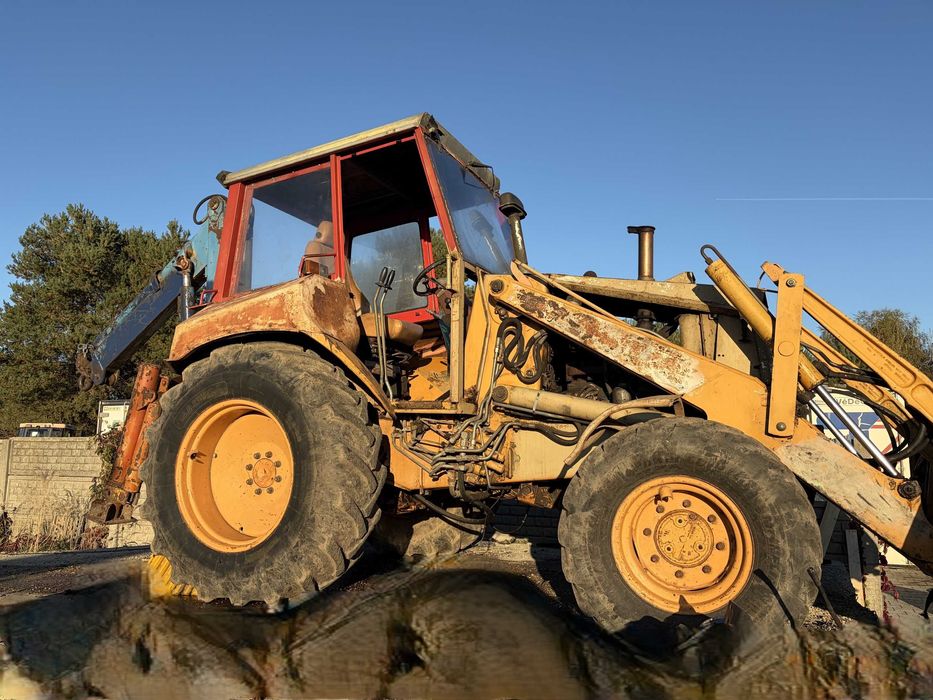 Traktor do zrywki 4X4 CASE 580 SUPER K z wciągarką i hds