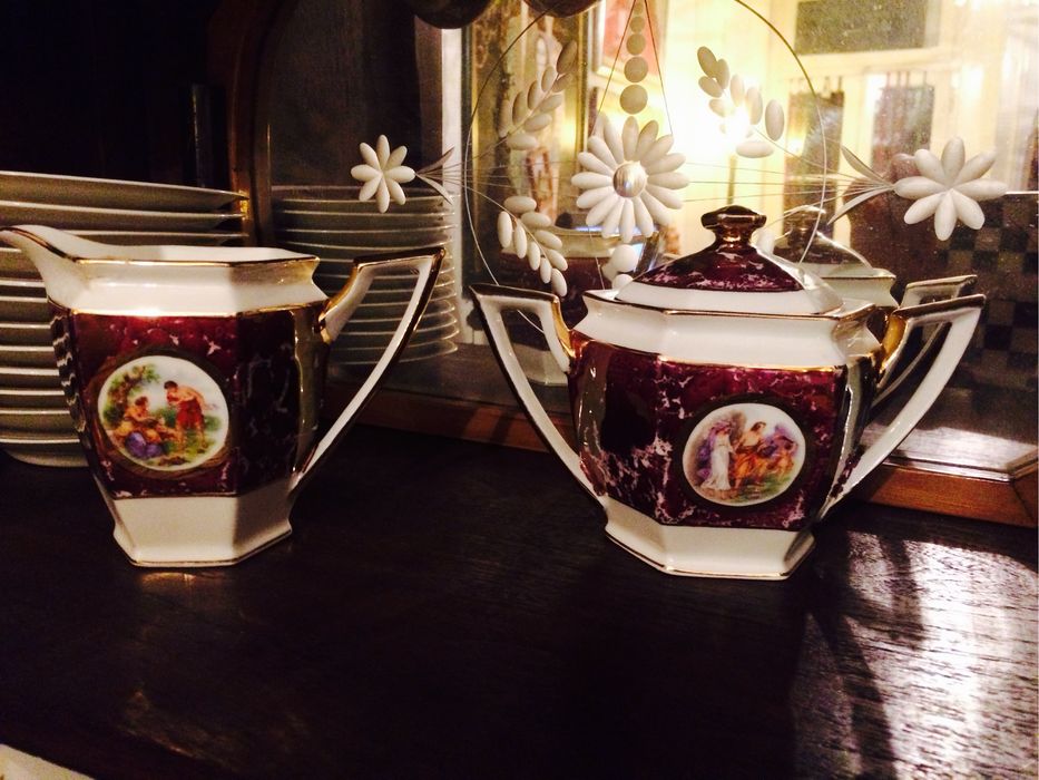 Vista Alegre Antique Tea Set64297546130691125
