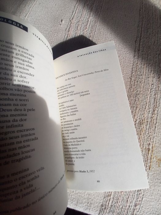 poesia Virgílio de Lemos A Invenção das Ilhas autor de Moçambique