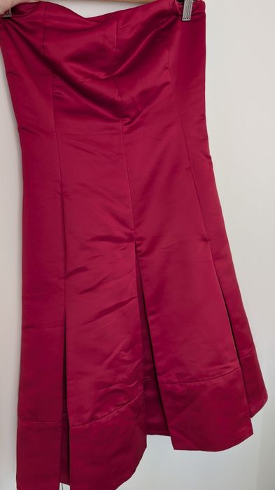 Vestido vermelho Mango