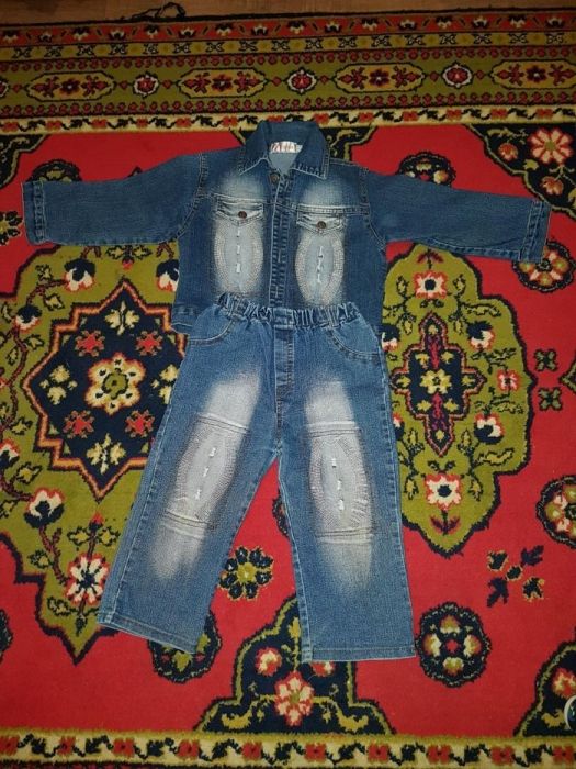 Костюм джинсовый