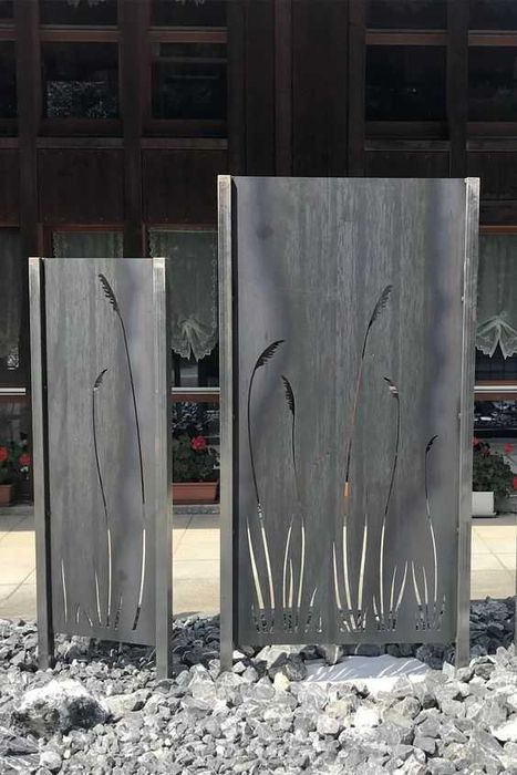 Ogrodzenia metalowe poziome nowoczesne palisadowe montaż palisada