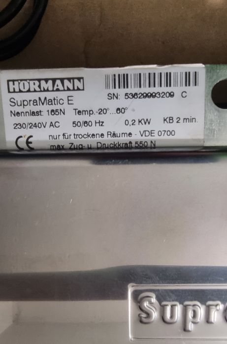 Naped Hormann Supramatic E