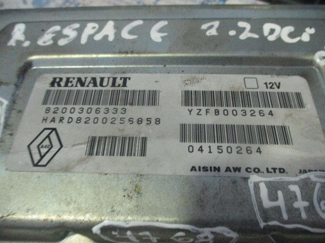 Centralina da caixa de velocidades RENAULT Espace IV (JK0/1_)