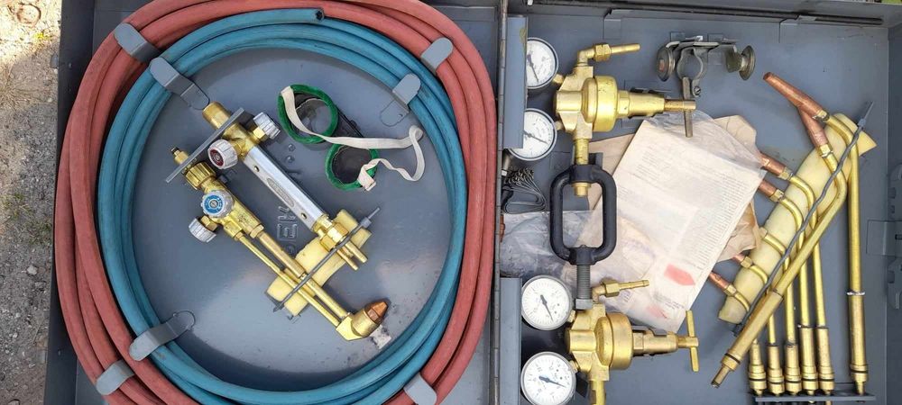 Zestaw do spawania czasy PRL