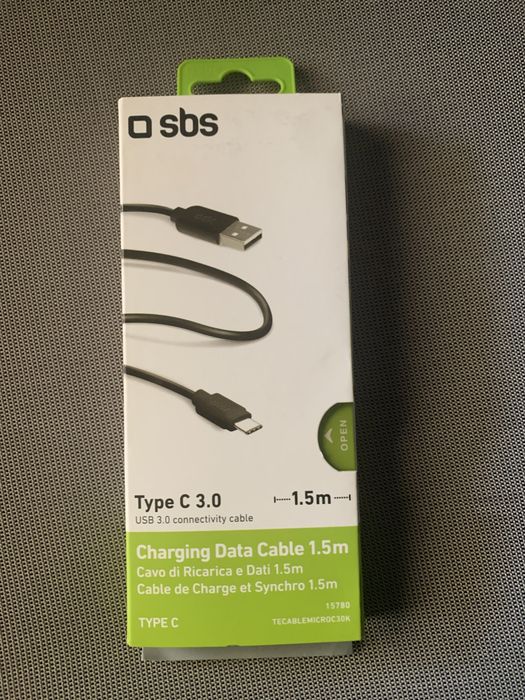 Kabel USB Type 3.0 - 1,5 m.