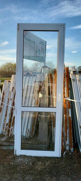 OKNA KacprzaK Okno Balkonowe 88X244 Używane PCV  Lider Okna OLX